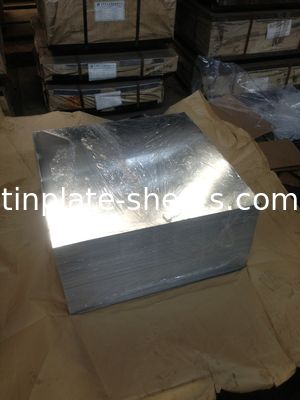 Fabbricazione di fogli di latta per lattine di imballaggio JIS G3303 EN10202 Standard T3 T4 T5 DR8 STONE FINISH Fabbricazione di fogli di latta elettrolitici