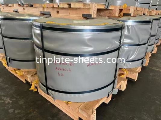 Fogli di latta per lattine chimiche e lattine alimentari con peso da 1,5-1,85 MT per imballaggio e JIS G3303 EN10202 Standard ASTM624