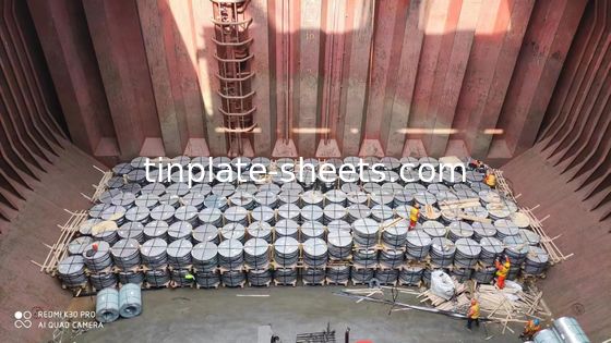 Coili di latta per lattine di alimenti e bevande Coili di aerosol e altri disponibili in diversi spessori e larghezze