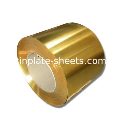 Fogli di latta T4 con 6 colori stampati 4 colori stampati latta JIS G3303 Stampa latta Stampa oro bianco
