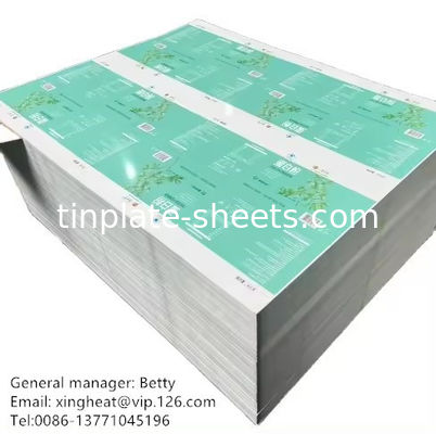 Materiale MR e SPCC Intaglio stampato in forma di bobina o foglio per l'imballaggio e altre industrie