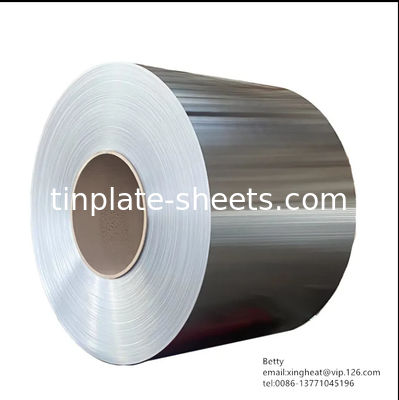 Fogli di latta brillante/pietra/argento/matto per lattine Alta resistenza alla corrosione e formabilità Disponibili in varie dimensioni e spessori