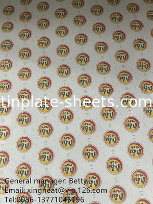 p forte Fogli di latta di colore brillante/pietra/argento/matto personalizzabili per lattine e imballaggi /strong /p