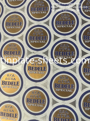 p forte Fogli di latta di colore brillante/pietra/argento/matto personalizzabili per lattine e imballaggi /strong /p