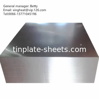 JIS G3303 EN10202 e ASTM624 Piatti di latta standard per il taglio a frazione di lattine chimiche e alimentari