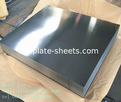 JIS G3303 EN10202 e ASTM624 Piatti di latta standard per il taglio a frazione di lattine chimiche e alimentari