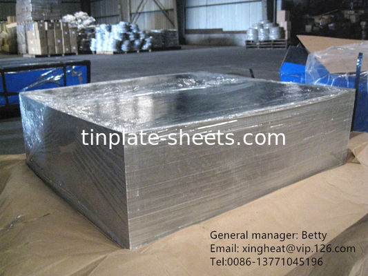 13"Platina di latta laccata per lattine alimentari e opzioni di superficie e rivestimento più personalizzabili
