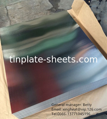 Pietra Matt Finito T4 T5 Elettrolitico lamiera di acciaio rivestito con cromo riciclabile