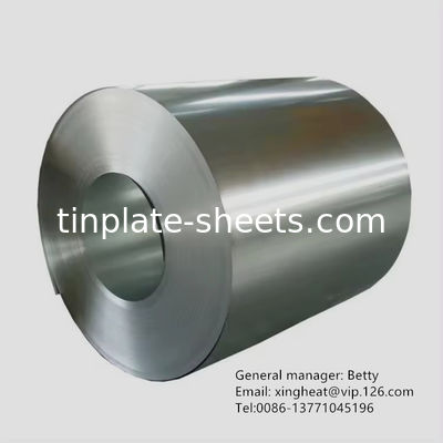 3-8 tonnellate di bobina in acciaio senza stagno JIS G3303 Superficie di pietra standard Finita 2.8/2.8