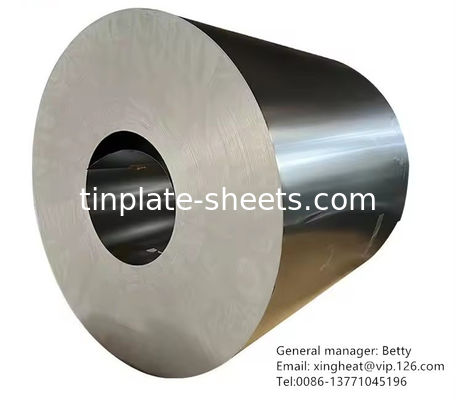 3-8 tonnellate bobina in acciaio senza stagno JIS G3303 Superficie di pietra standard Finita T3 T4 T5Temper