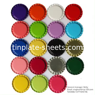 CMYK Colore stampato acciaio senza stagno 512mm-907mm Buona formabilità