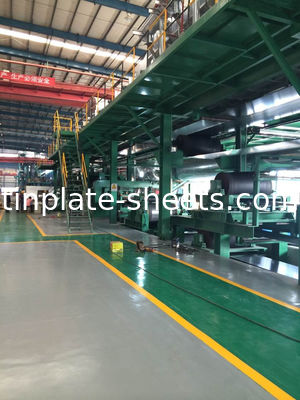 MR/SPCC bobina di latta per imballaggi metallici con rivestimento in stagno 2.2/2.2 2.8/2.8 5.6/5.6 e JIS G3303 EN10202 Standard ASTM624