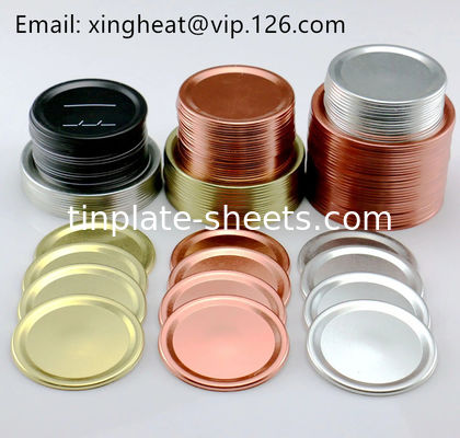 Coil elettrolitico di latta con T2 T2.5 T3 T4 T5 Temperature e DR8 DR7.5 DR9 Annealing per prestazioni e durata ottimali
