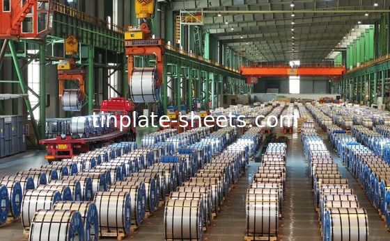 T2-T5 bobina di latta temperata con rivestimento in stagno per lattine chimiche