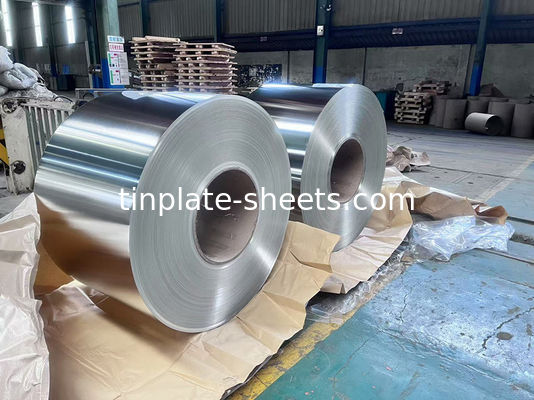 T2-T5 Stagno di stagno temperato con annealing BA per una formabilità e resistenza ottimali in varie applicazioni e ambienti