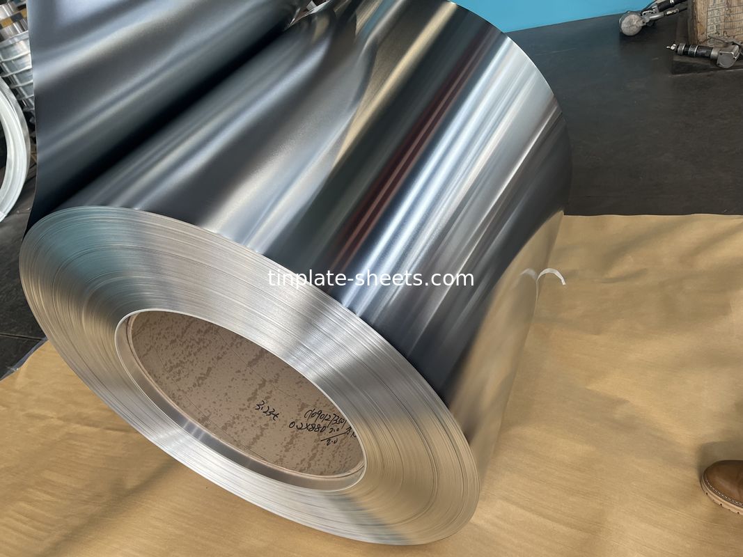 Rivestimento di stagno 2.8/2.8 2.0/2.0 1.1/1.1 bobina di latta T2.5 T3 T4 T5 DR8 DR9