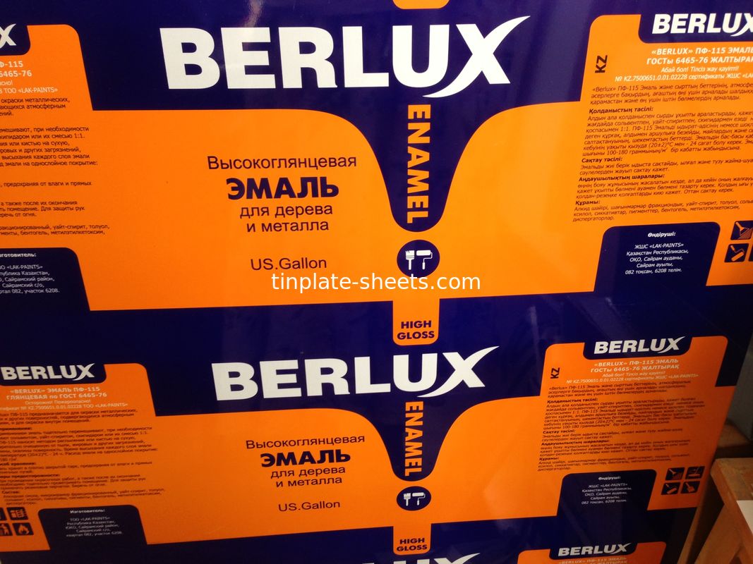 Fogli di latta resistenti alla corrosione per lattine e scatole durevoli con prestazioni e solderabilità superiori
