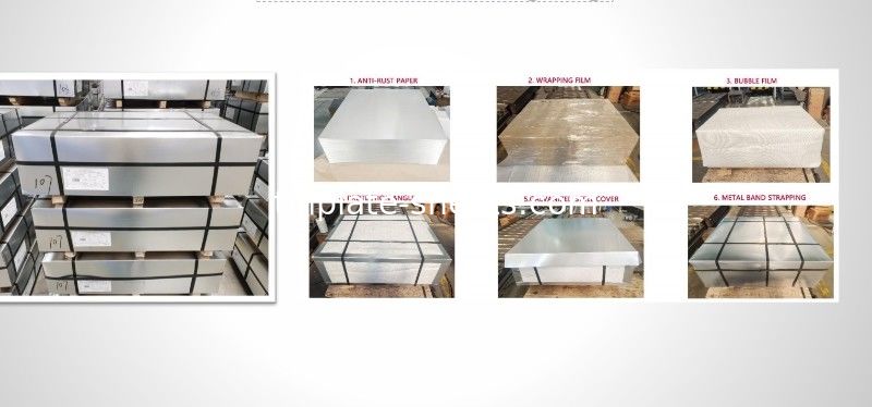 Sette fogli di latta stampati a colori anti-corrosione multiuso T2.5 T3 T4 T5