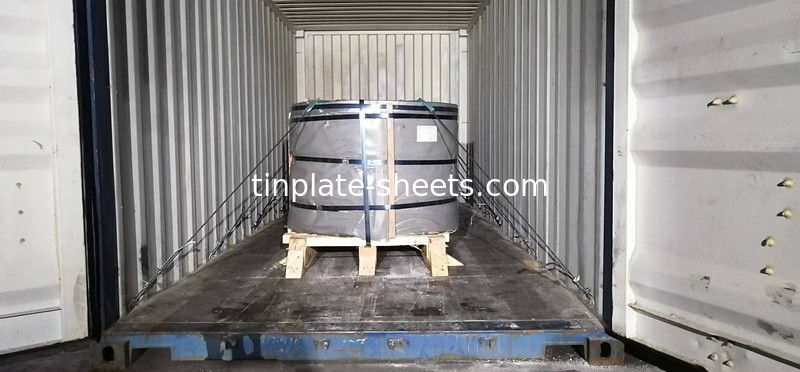 MR SPCC bobina di lamiera di stagno di diametro esterno massimo 2000 mm per la produzione di lattine T3 T4 T5