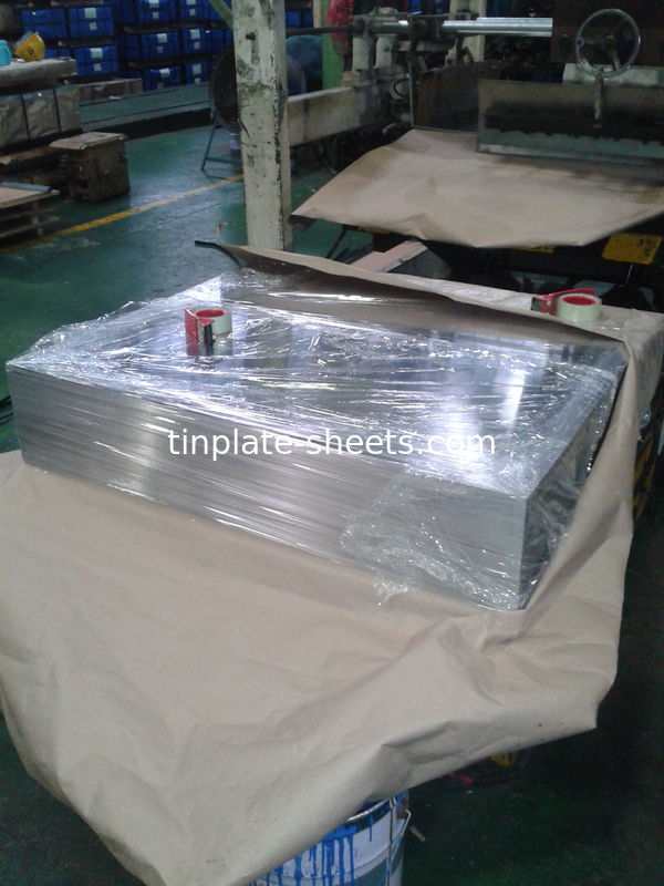 fogli di stagno di buona qualità per imballaggio Lattine JIS G3303 Standard DR8 T4 T3 T2.5 2.8/2.8 finitura in pietra