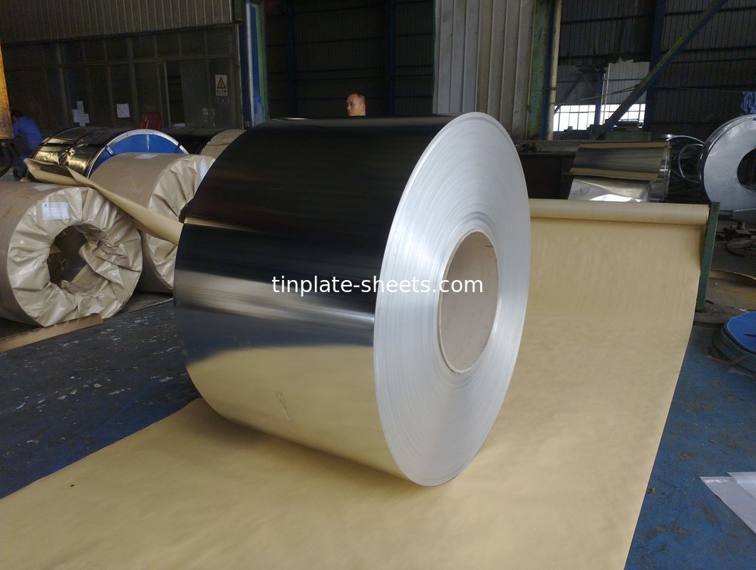 Fogli di rivestimento in stagno elettrico 100% riciclabili e resistenti alla corrosione T3-T5