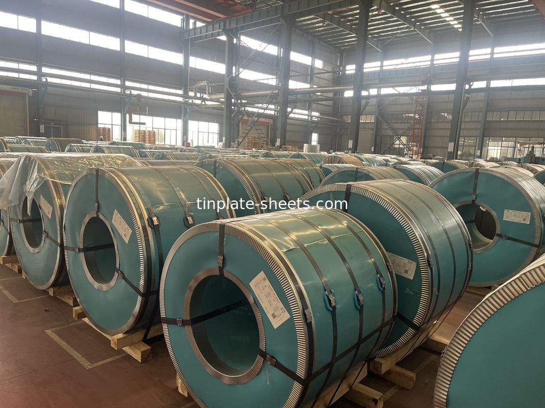 25 tonnellate MOQ bobina di latta per ordini di piccole e medie dimensioni T3 T4 T5