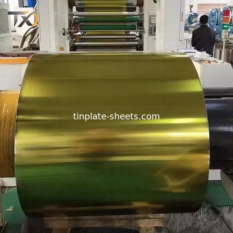 Alta resistenza Multi Colorato Laccato Placca di Stagno bobina personalizzazione