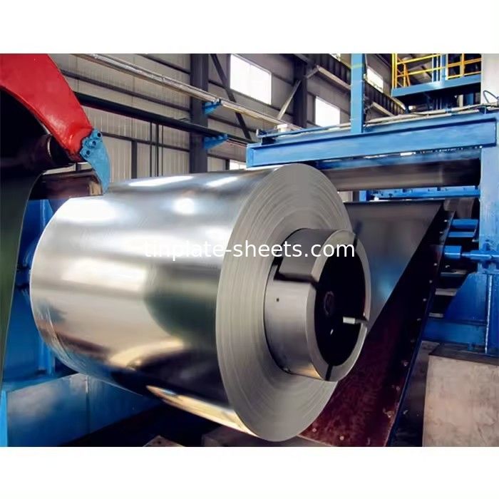 Coil di latta per la produzione di lattine per alimenti e bevande 0,15-0,49 mm Spessore 600-986 mm Larghezza 4-8 MT per bobina