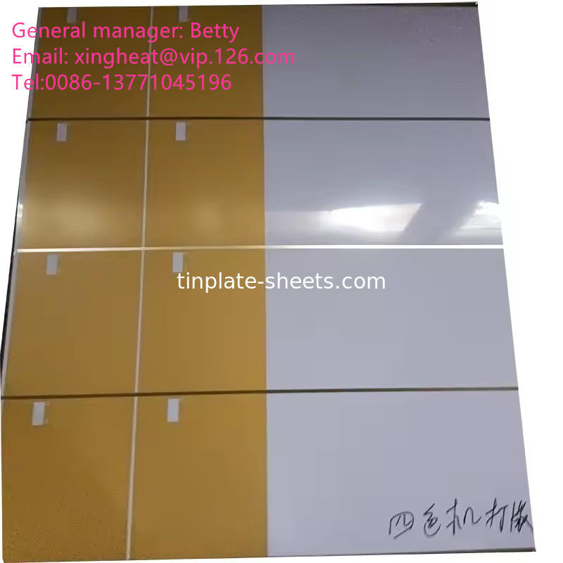 Coil di latta per foglio di latta con materiale MR e SPCC BA Annealing e Bright Stone Silver e Matt Surface Finish