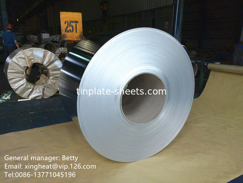 Pallone elettrolitico 2.8/2.8 JIS G330 per lattine alimentari 1.1/1.1 Pallone fabbrica T2.5 T3 T4 T5 DR8 DR9