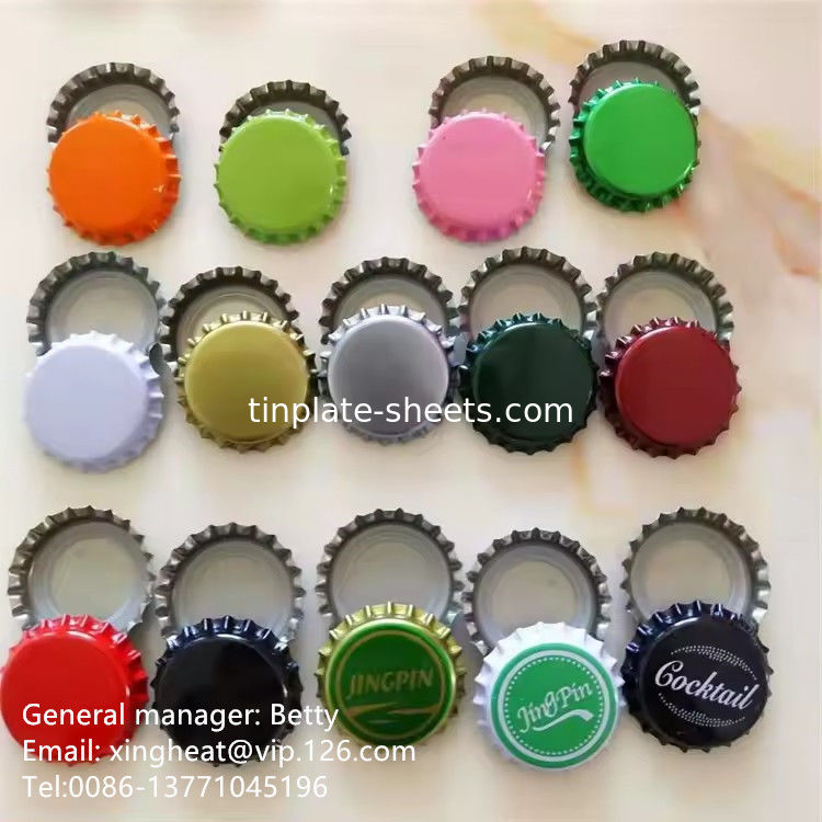 4 colori stampati bobina di acciaio senza stagno BA e CA Anillamento ad alta resistenza T3 T4 T5