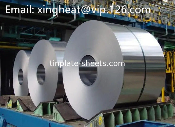 Coil elettrolitico di latta con T2 T2.5 T3 T4 T5 Temperature e DR8 DR7.5 DR9 Annealing per prestazioni e durata ottimali