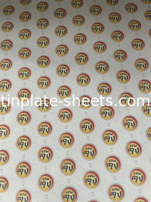 Fogli di latta elettrolitica per lattine di prodotti chimici e alimentari 0,15-0,49 mm Spessore 600-986 mm Larghezza T2-T5 Temperature BA Annealing