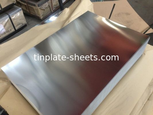 Fogli di latta per lattine di imballaggio JIS G3303 Standard T4 T3 T5 DR8 STONE FINISH Fogli di latta elettrolitici