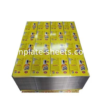 0.15mm-0.40mm 4 stampa a colori lamiera di latta bobina a prova di ruggine