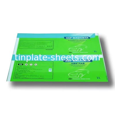 Personalizzazione T5 Fornitore di latta Forma rettangolare Ecofriendly T3