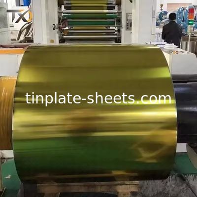 Quattro colori SPCC stampato in latta T1 T2 T3 T4 rivestimento alimentare