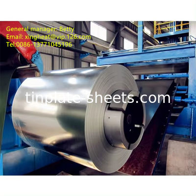 2.8/2.8 Acciaio placcato in stagno spessore 0,15 mm-0,49 mm Norma EN10202