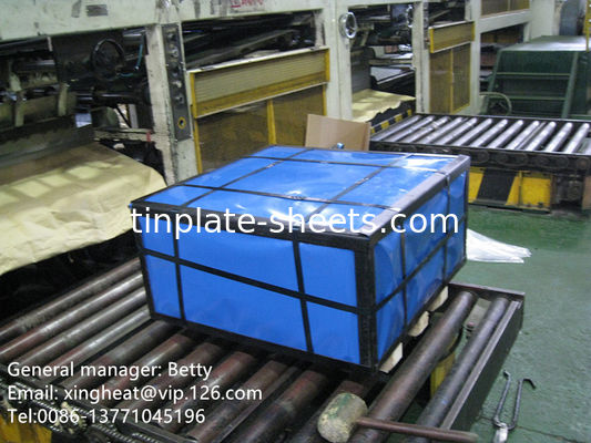 JIS G3303 EN10202 e ASTM624 Piatti di latta standard per il taglio a frazione di lattine chimiche e alimentari