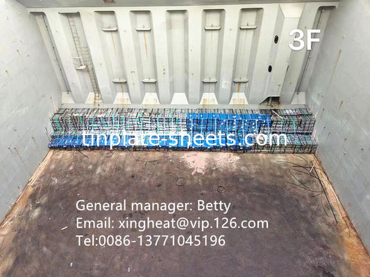 Resistenza alla corrosione Acciaio senza stagno Acciaio elettrolitico rivestito con cromo T2 T3 T4 T5