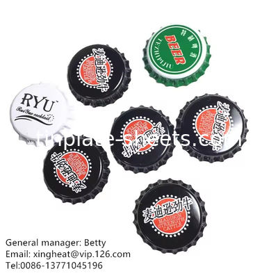 Acciaio rivestito con cromo elettrolitico stampato 512 mm-907 mm Larghezza T3 T4